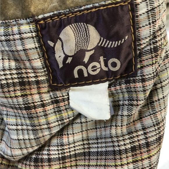 NOTO EUC MENS SIZE SUEDE LEATHER ZIP UP JACKET COAT - Picture 5 of 6